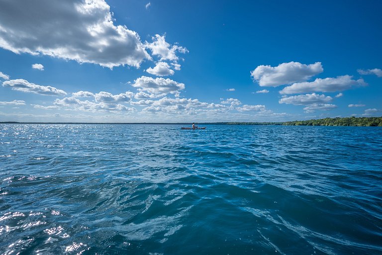 Casa Relaxo en la Laguna de Bacalar