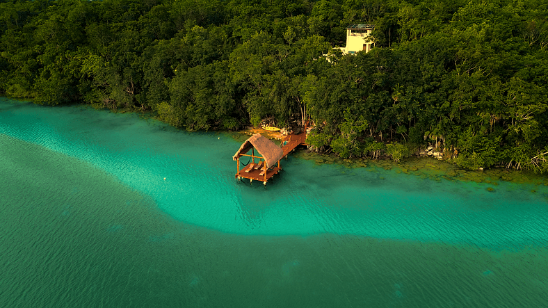 Casa Relaxo en la Laguna de Bacalar